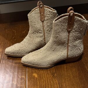 We the free Wesley Ankle Boots- suede beige